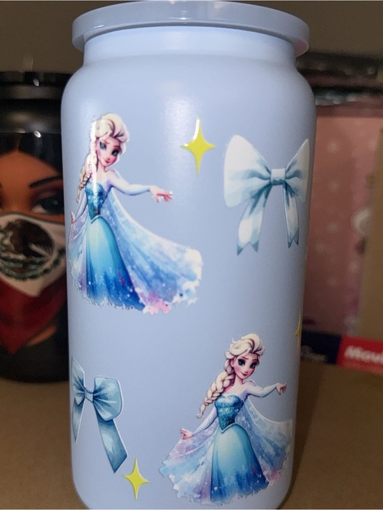Disney Other - Disney Frozen Elsa Light Blue Character Thermos Bottle